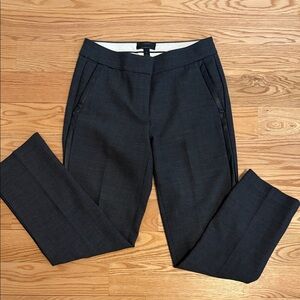 J Crew Campbell Charcoal Gray Dress Pants 0